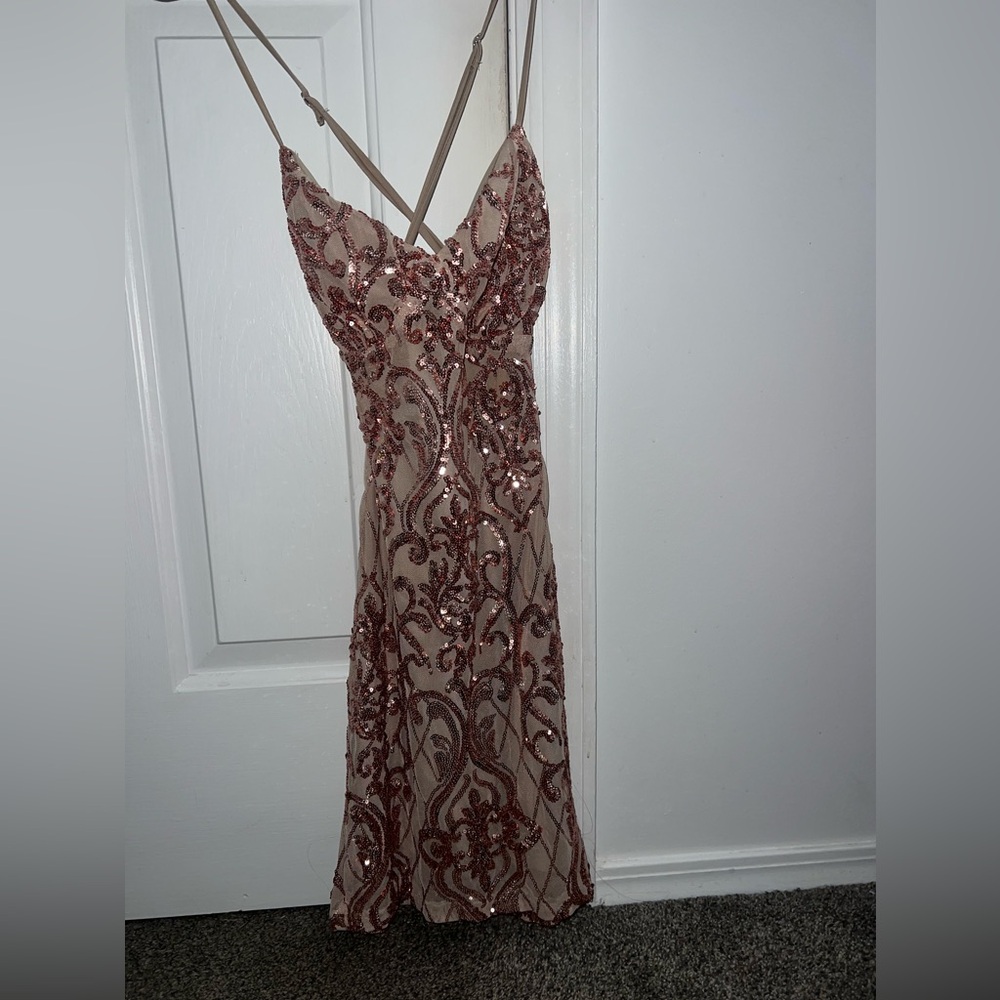 Windsor dress! Rose gold! Good for formal event!